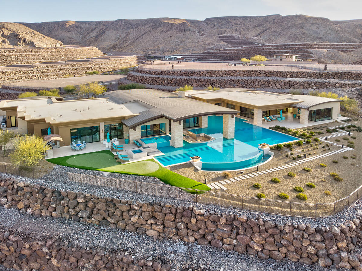 A mansion in the Ascaya hillside in Henderson sold for $20.5 million to take No. 4 on the list ...