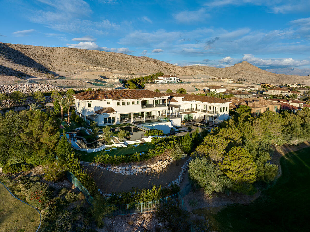 Southern Highlands estate at 48 Augusta Canyon Way is on the market for $25 million. It measure ...