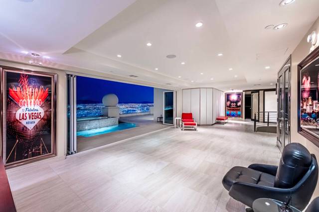 The two-story penthouse on the 37th and 38th floor measures 6,401 square feet and has views of ...