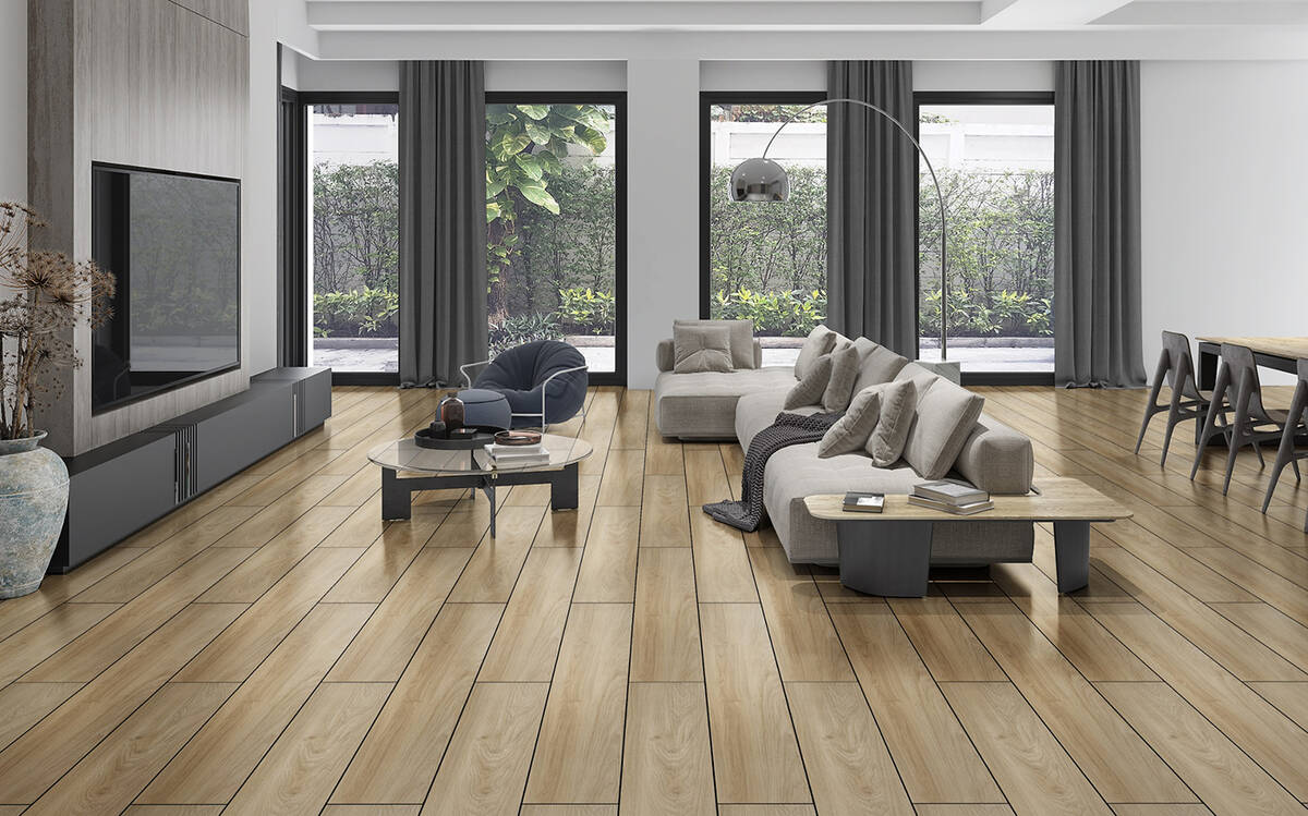 Luxury vinyl flooring is one of the latest trends as highlighted by The International Surface E ...