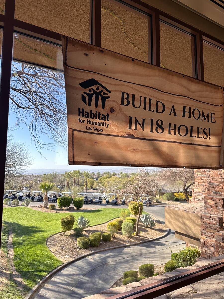 Habitat for Humanity Las Vegas will host its fourth annual Putt Fore Homes Golf Tournament on A ...