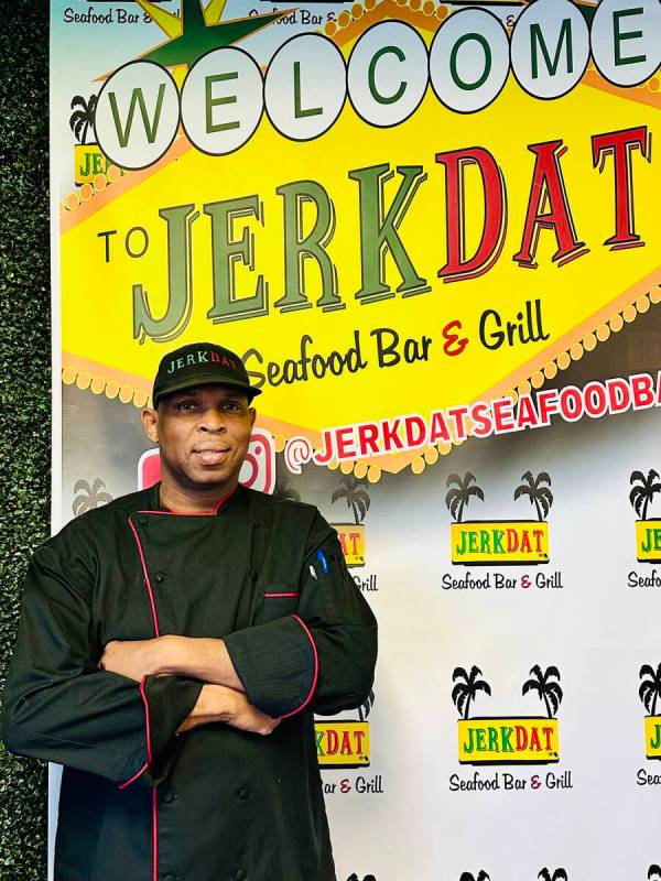 Jerk Dat founder, Chef Cordia Elijah Brown. (Isabel M. Castro)