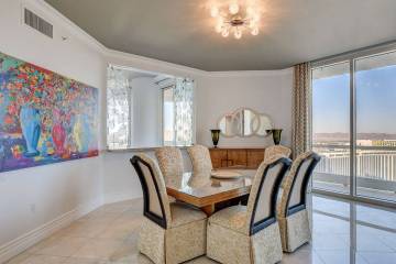 This two-level Turnberry Place penthouse measures 6,421 square feet and is listed for $6 millio ...