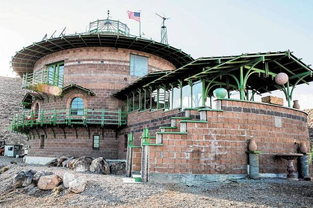 Hard Luck Mine Castle is near Death Valley. Tech entrepreneur Richard Socher purchased it for $ ...