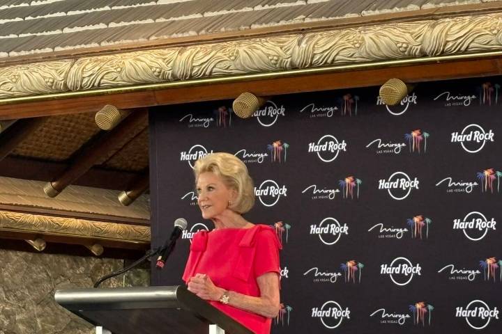 Elaine Wynn, who co-founded Mirage Resorts and Wynn Resorts with her former husband, Steve Wynn ...