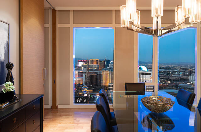 The 40th-floor unit at the Waldorf Astoria has two bedrooms and 2½ baths and measures 2,998 sq ...