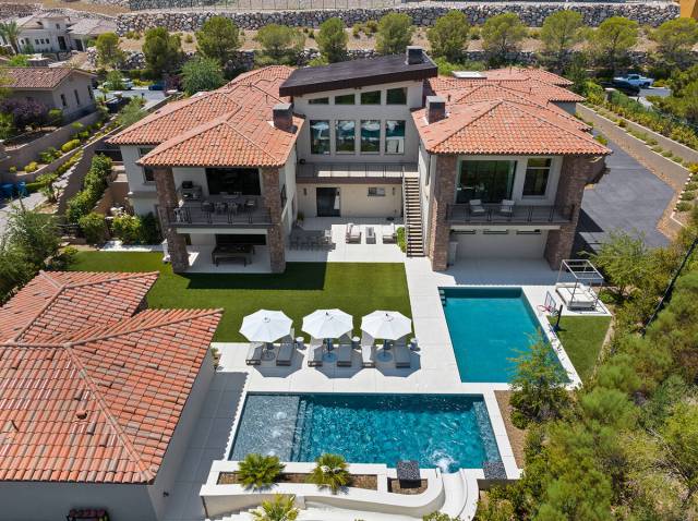 Former Las Vegas Raider quarterback Derek Carr has listed his Olympia Canyon Way for nearly $9 ...