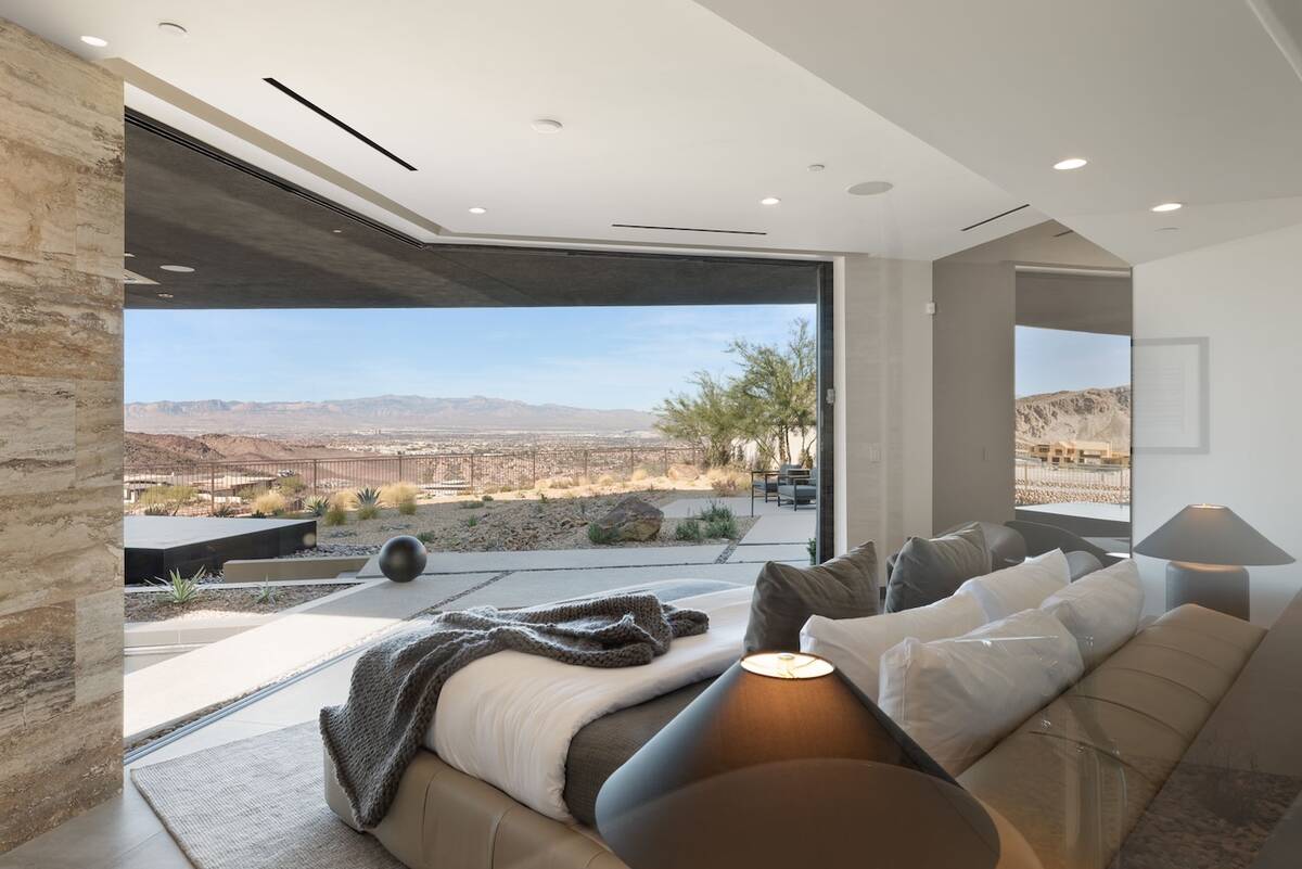 The master bedroom. (Rooted Elements Media)