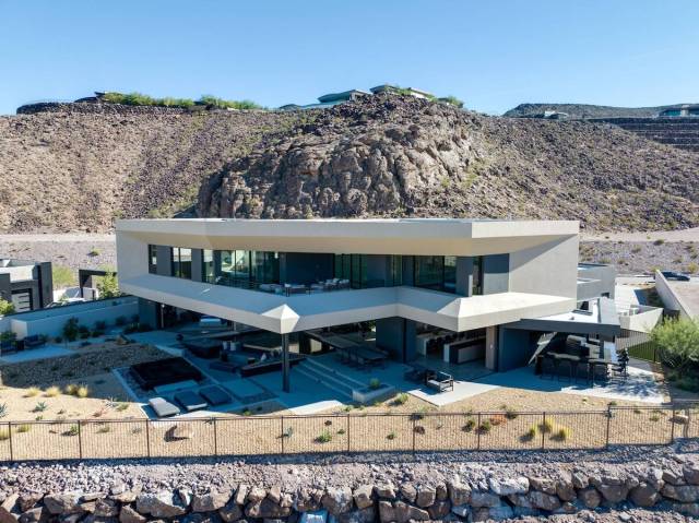 The No. 3 sale was a home on Rockstream Drive in Ascaya in Henderson for $8.375 million. The tw ...