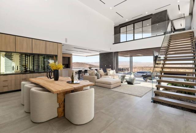 The 6,305-square-foot home on Rockstream Drive in Ascaya was built in 2023 and renovated in 202 ...