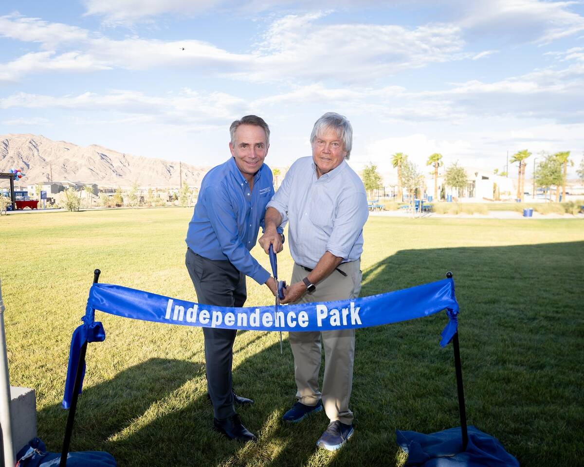 Touchstone’s east valley community opens 6-acre park