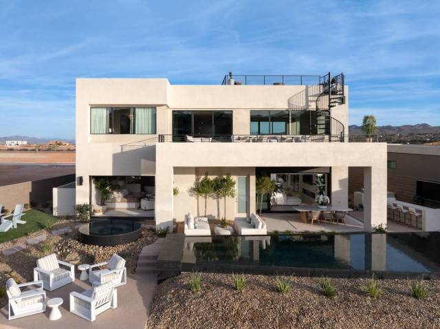 Blue Heron Nexus Communities opened Velaris at The Island in Lake Las Vegas in January. (Blue H ...