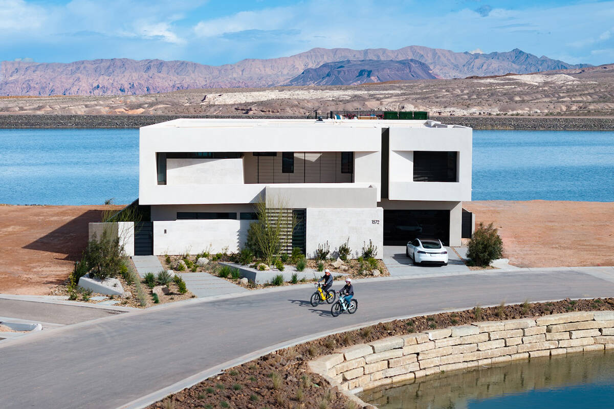 Lakeside living is redefined on this exclusive Las Vegas ‘island’