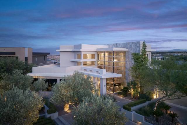 Home in The Ridges in Summerlin. (Simply Vegas)