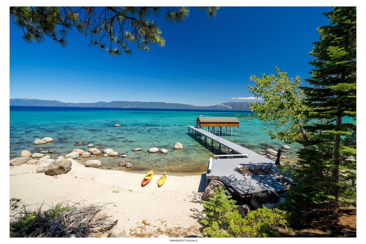 Historical $35M California Lake Tahoe estate for sale