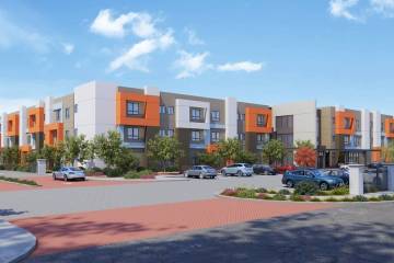 The Visions Park housing complex will have 85 one-bedroom units; nine, two-bedroom units; and s ...