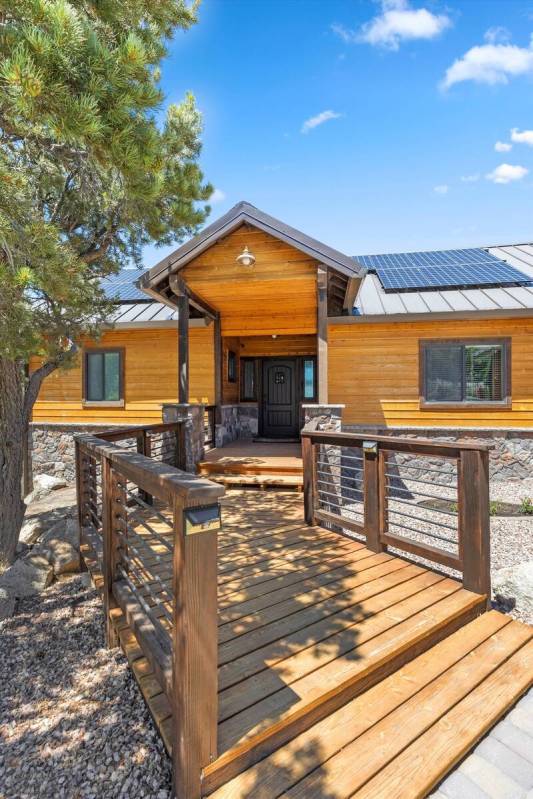 The home sits on a 0.57-acre lot at 150 Wind Drift Place in Cold Creek. (Mt. Charleston Realty ...