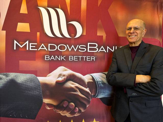 According to Jack Mishel, senior executive vice president and lending officer of Meadows Bank, ...