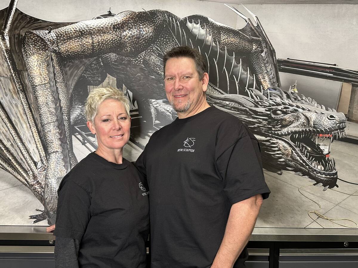 Metal sculptor Kevin Stone moves studio to Southern Nevada