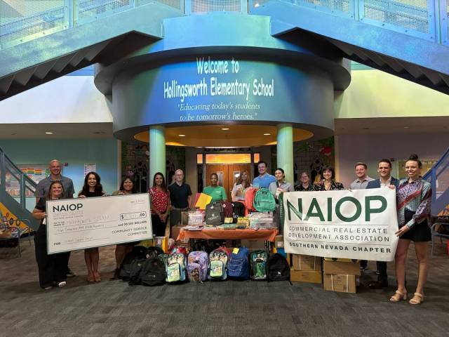 The local NAIOP chapter has a long partnership with Hollingsworth Steam Academy, where NAIOP me ...