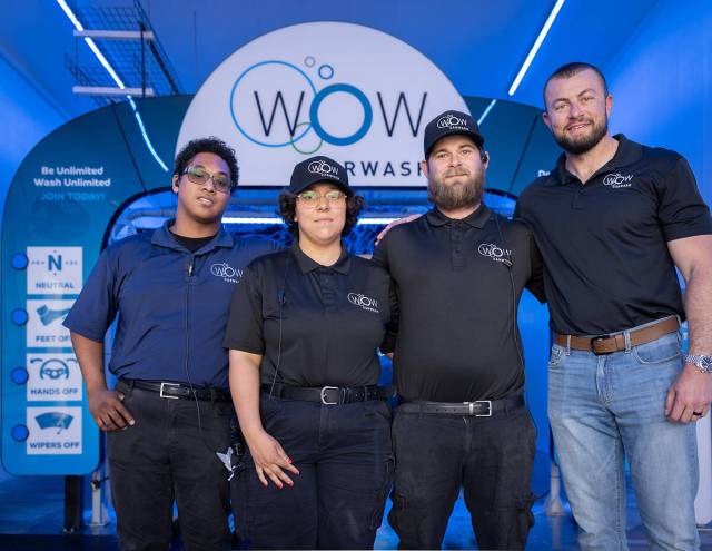 Dedicated to the community, WOW Carwash CEO Heath Pomerantz and the WOW management team pride t ...