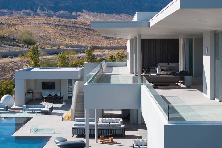 The No. 1 luxury sale in April for the Las Vegas Valley is a home in The Ridges, which sold for ...