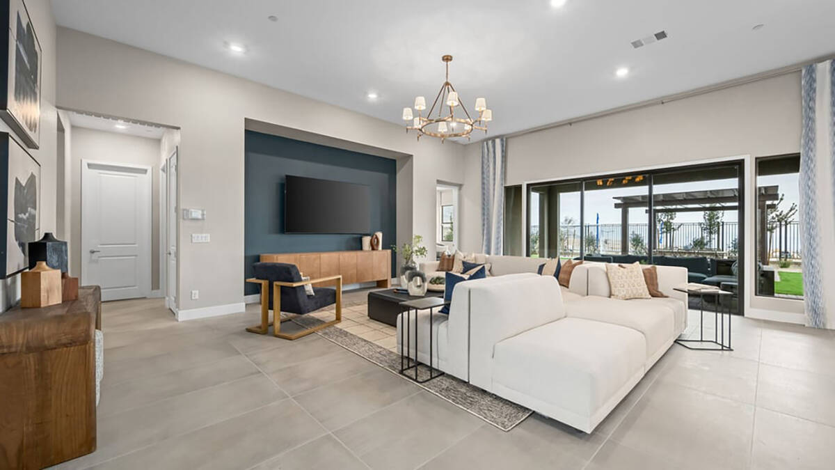 Esplanade, located along West Lake Mead Boulevard, will offer nearly 400 homes on 88 acres that ...