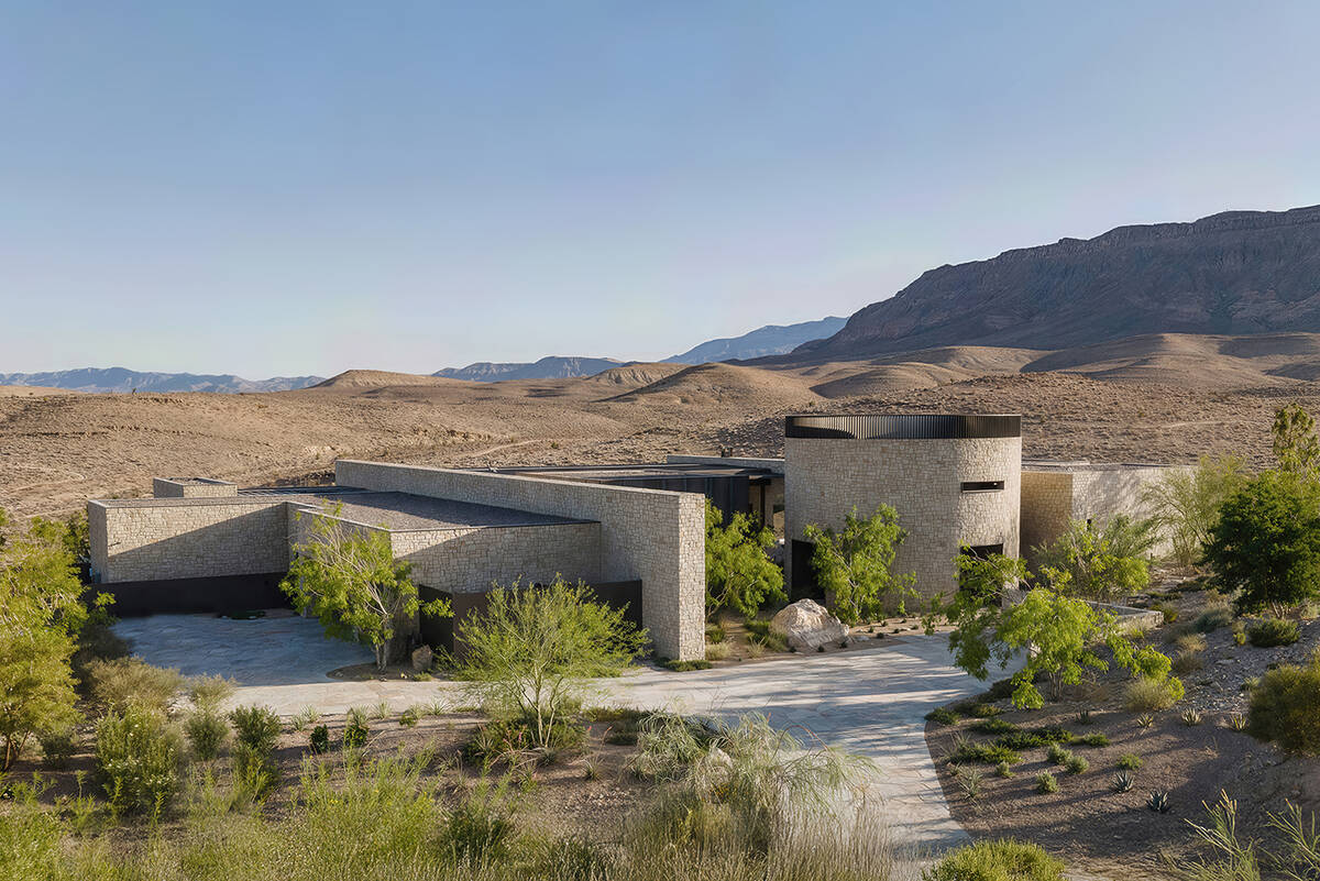 Las Vegas architect Daniel Chenin's award-winning design, Fort 137, lays out the interior in a ...