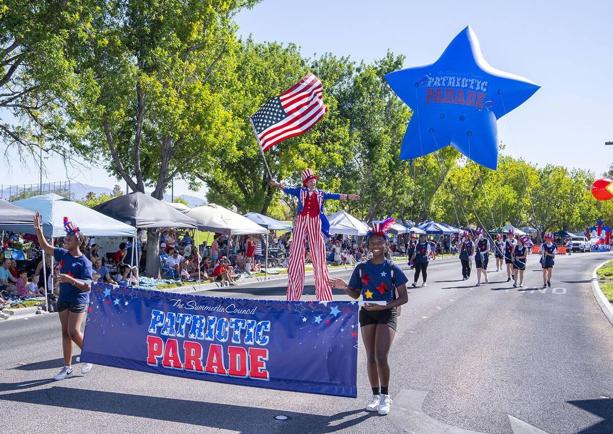 The Summerlin Council Patriotic Parade will be held July 4. (Summerlin)