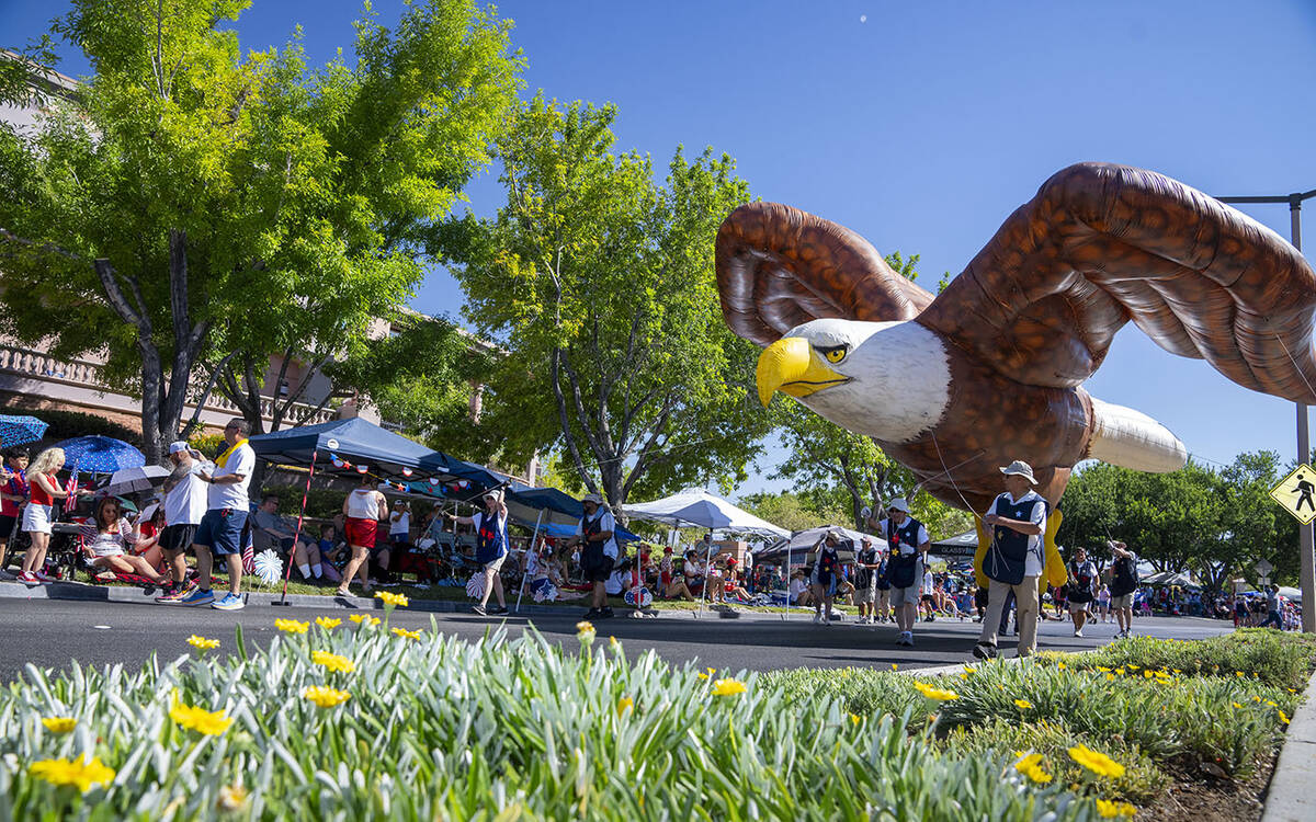 Patriotic entries will be in the parade. (Summerlin)