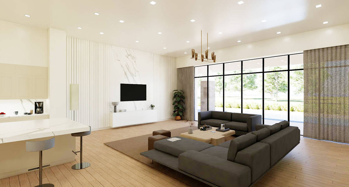 Sandringham Manor, a gated enclave of single-story luxury estates inspired by the award-winning ...