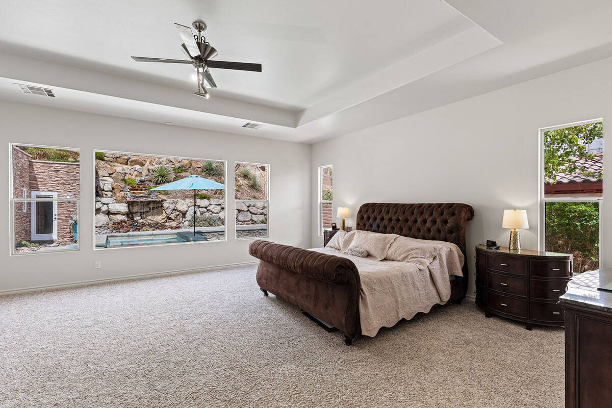 The master suite. (Fraser Almeida, Luxury Homes Photography)