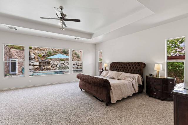 The master suite. (Fraser Almeida, Luxury Homes Photography)