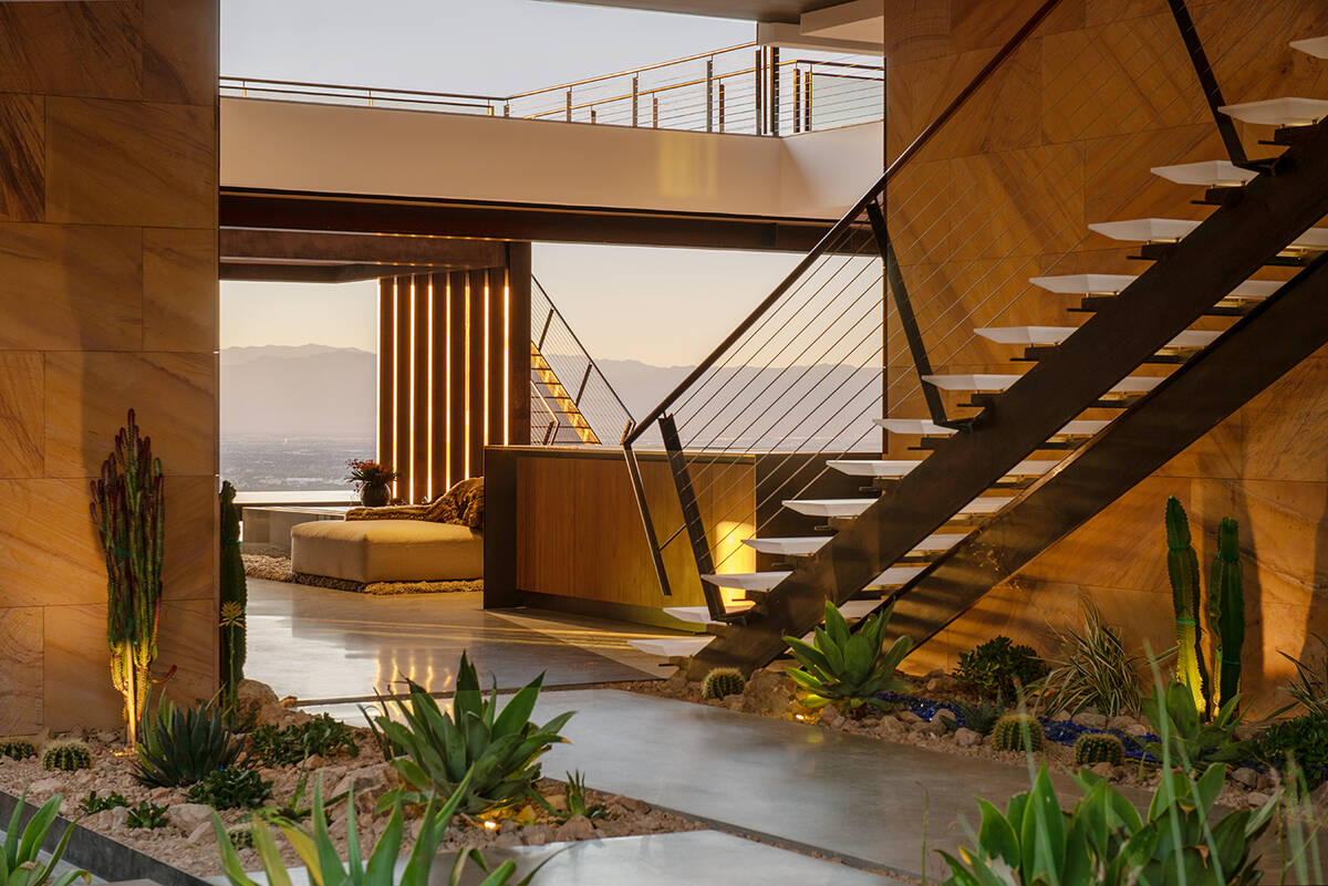 The entrance. (Douglas Elliman of Nevada)