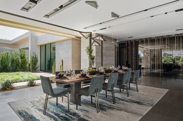 The dining room. (Douglas Elliman of Nevada)