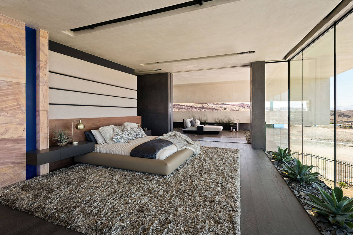 The master bedroom. (Douglas Elliman of Nevada)