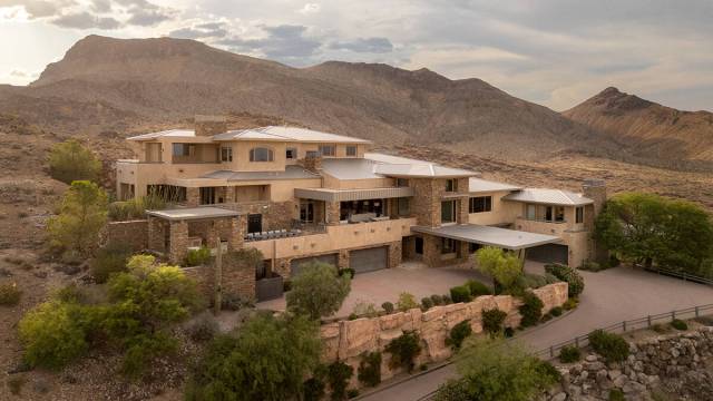 This mansion on Promontory Pointe in The Ridges in Summerlin is listed for nearly $21 million. ...