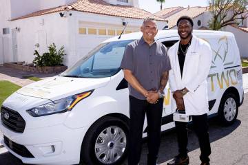 Tonya Harvey/Las Vegas Business Press From left, Chief Operating Officer Ronnie Lee and Dr. Joe ...