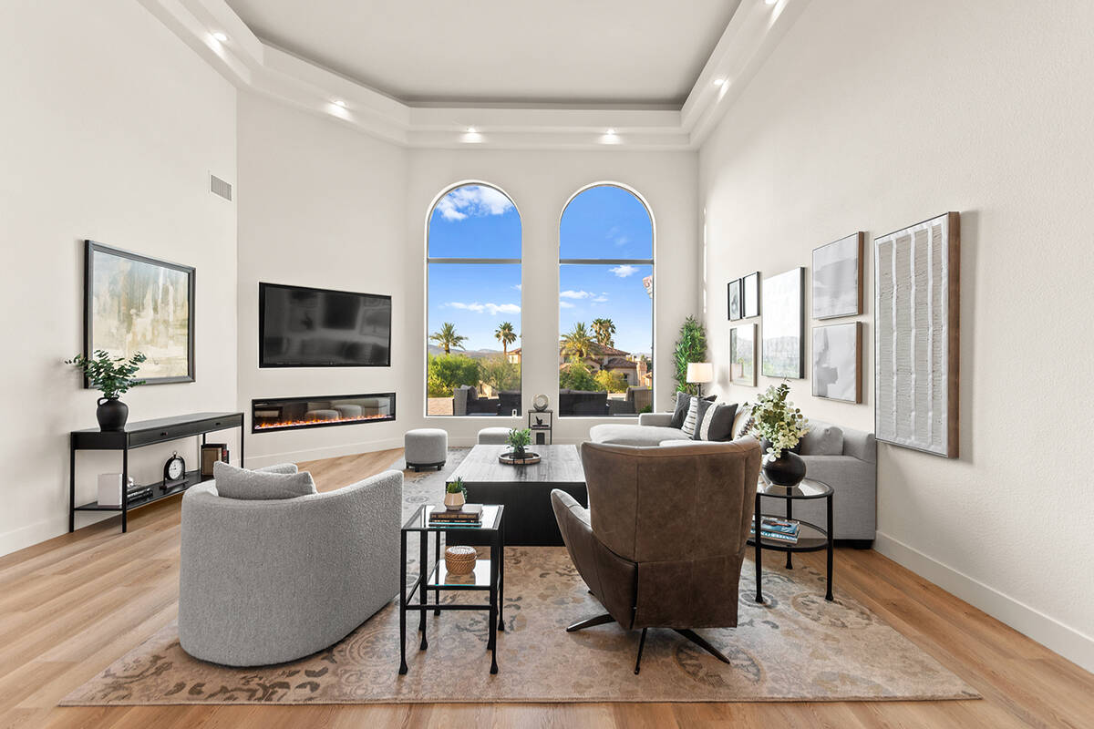 Spanning 4,784 square feet, the four-bedroom, five-bath home has been completely reimagined fro ...
