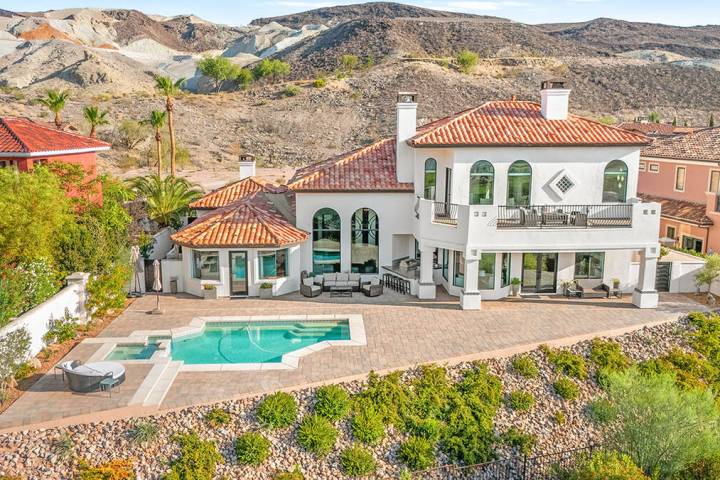 This Lake Las Vegas home has hit the market for $2.25 million. With more than $25,000 in initia ...