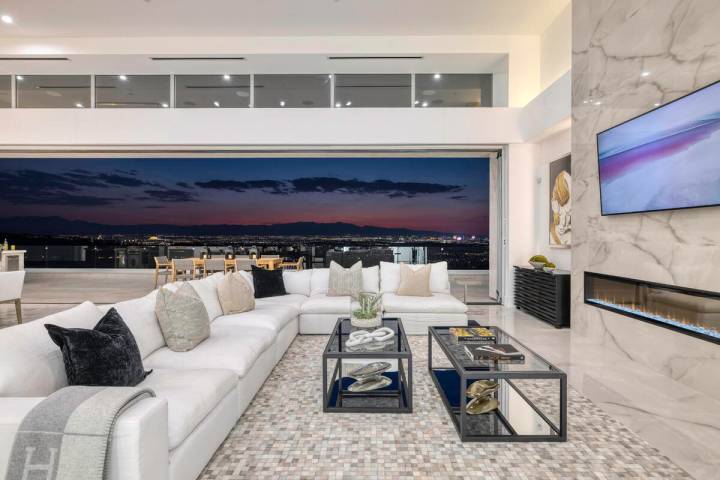 This Richard Luke-designed mansion in MacDonald Highlands has listed for nearly $10 million. (D ...