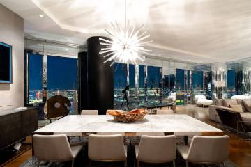 An $8.8 million sale at the Waldorf Astoria for a corner penthouse led Las Vegas August high-ri ...