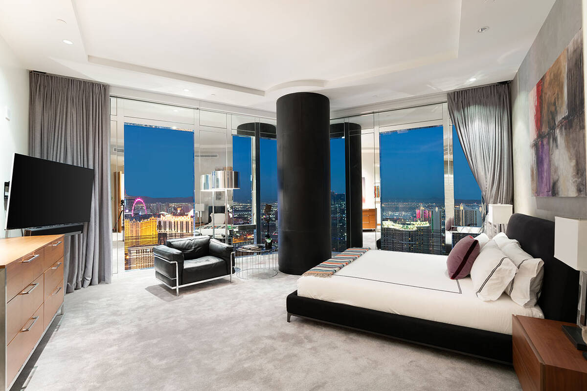 The Waldorf Astoria penthouse has three bedrooms and four baths. It was closed Aug. 29 in an al ...