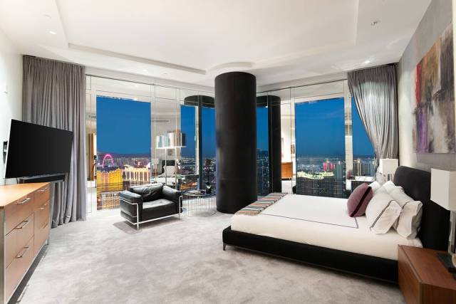 The Waldorf Astoria penthouse has three bedrooms and four baths. It was closed Aug. 29 in an al ...