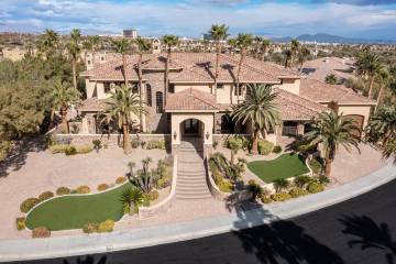 The No. 1 August luxury home sale was $7.6 million for a 10,780-square-foot Red Rock Country Cl ...