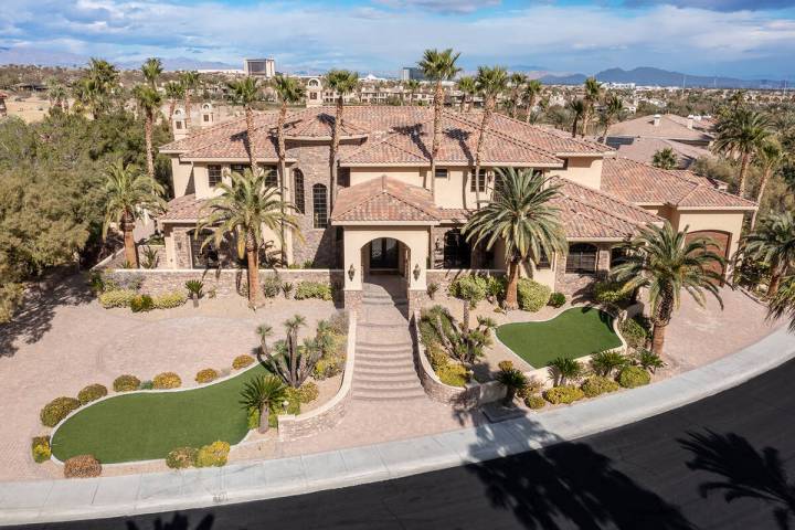 The No. 1 August luxury home sale was $7.6 million for a 10,780-square-foot Red Rock Country Cl ...