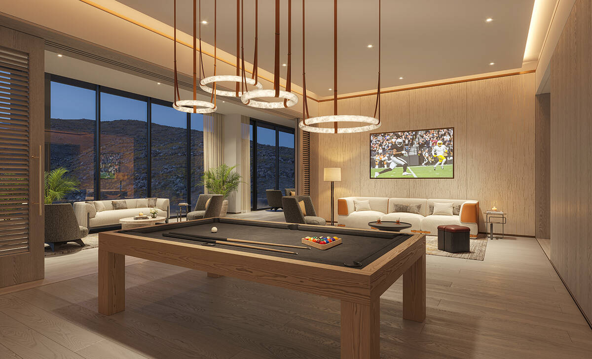 The library. The gym at Four Season Private Residences. (Four Season Private Residences)