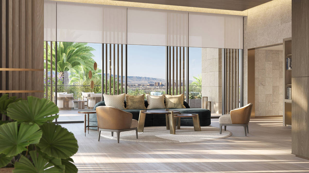 The lobby at Four Season Private Residences. (Four Season Private Residences)