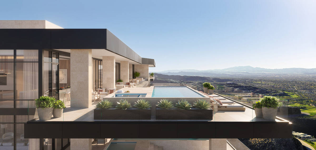 The penthouses available start at $25.5 million for 6,466 square feet and 3,109 square feet of ...