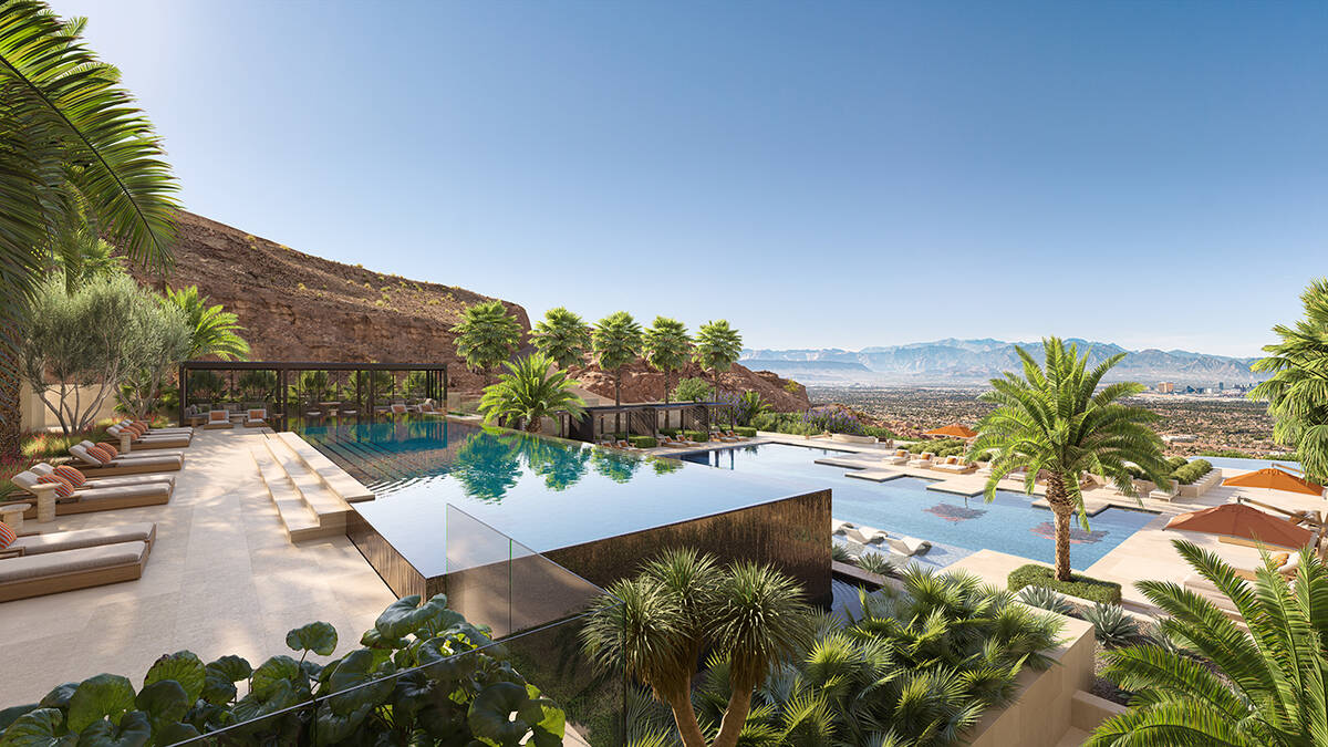 At the pools at Four Season Private Residences. (Four Season Private Residences)